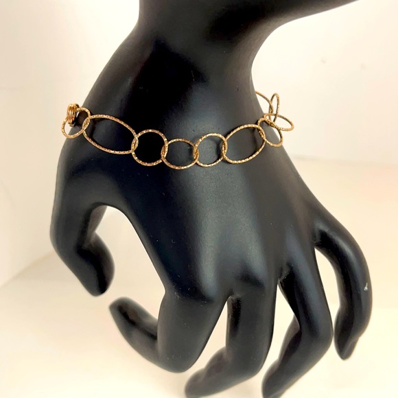 maries botique Jewelry - Rose gold link bracelet